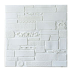 Modern Wall Covering Peel and Stick Brick 3D Print Waterproof Wall Panel