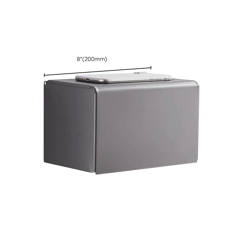 Matt gray bathroom accessory set bathroom shelf/towel holder & paper holder included