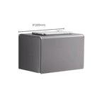 Matt gray bathroom accessory set bathroom shelf/towel holder & paper holder included