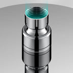 Round solid shower metal modern shower head combination for the bathroom