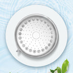 Modern plastic shower head bathroom shower head with adjustable spray pattern