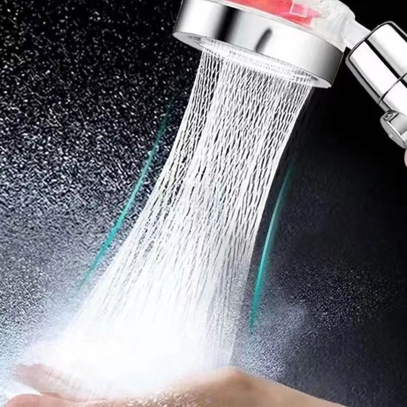 Plastic Hand Shower Standard Round Spray Nozzle with Swivel Attachment