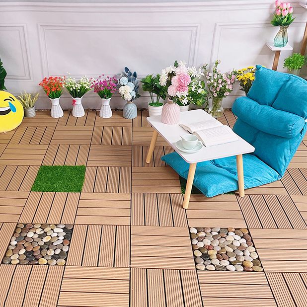 Deck Plank Wood Outdoor Waterproof Non-slip Floor Board