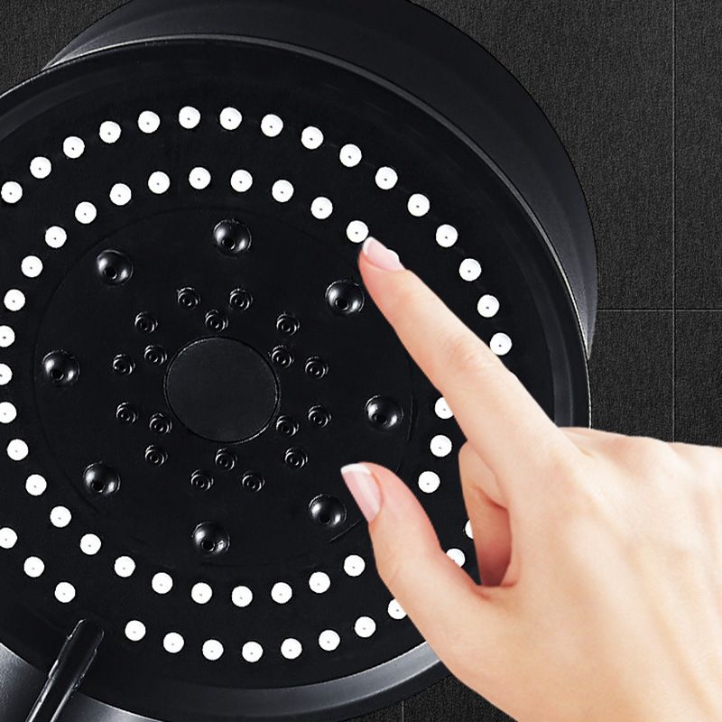 Plastic Handheld Showerhead Bathroom Adjustable Spray Pattern Showerhead