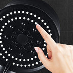 Plastic Handheld Showerhead Bathroom Adjustable Spray Pattern Showerhead