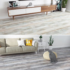 Modern PVC flooring Peel and Stick wood look embossed vinyl floor tiles