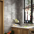 Simple Tile Wallpaper Plastic Waterproof Peel and Stick Back Wall