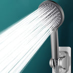 5-Spray Pattern Handheld Shower Head High Flow Wall Mounted Shower Head
