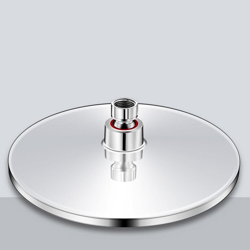 Contemporary Showerhead Combination Rainfall Chrome Wall Mount Showerhead