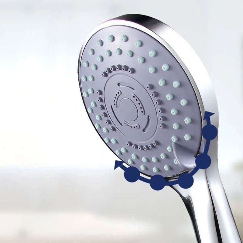 Modern Plastic Showerhead Wall Mounted Showerhead with Adjustable Spray Pattern