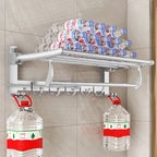 Metal Bathroom Hardware Set Adhesive Installation Bathroom Accessories Kit