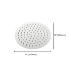 Modern Shower Head Combination Double Shower Head Stainless Steel Wall Mounted Shower Head
