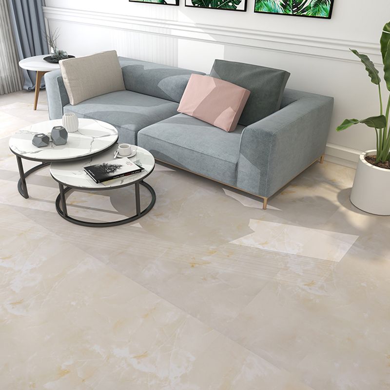 Indoor Vinyl Floor Peel and Stick PVC Marble Print Square Floor