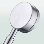 Contemporary shower combination hand shower with round shape