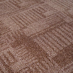Living Spaces Square Vinyl Flooring Peel and Stick Fabric Look PVC Floor Covering