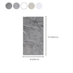 Field tile wallpaper waterproof removable and adhesive wall tile with rectangular shape