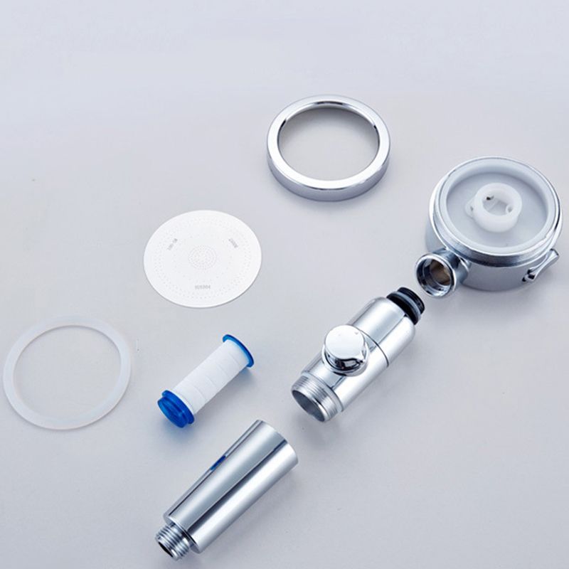 Contemporary Style Showerhead Metal Bathroom Handheld Shower