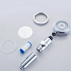 Contemporary Style Showerhead Metal Bathroom Handheld Shower