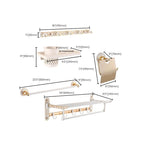 Traditional Metal Bathroom Accessories As Individual Piece Or As Set