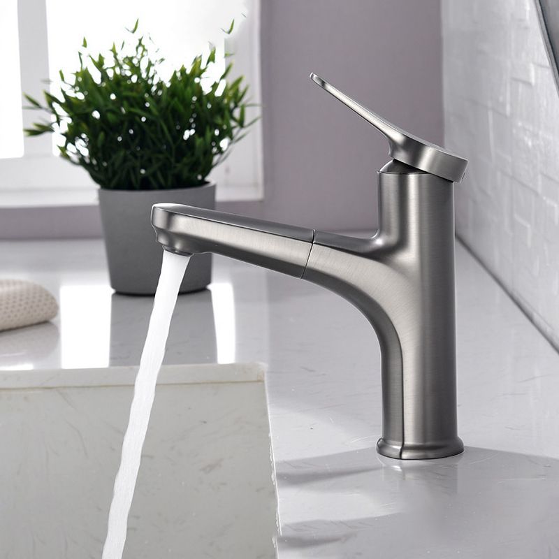 Basic Faucet Brass Faucet Silver Centerset Faucet