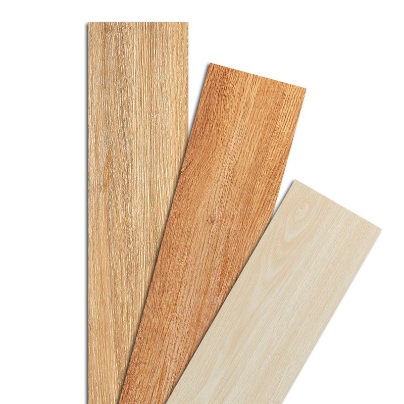 Rectangular waterproof PVC floor coverings for peeling and sticking fire-resistant PVC floor coverings