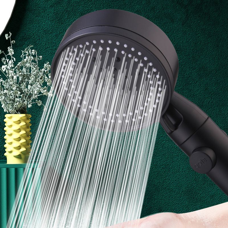 Plastic Shower Head Adjustable Spray Pattern Handheld Shower Head