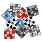 Mosaic tile for stripping and gluing tile mirror kitchen removable wall tile