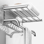 Modern Bathroom Accessory Set Stainless Steel Bathroom Shelf Bathroom Set