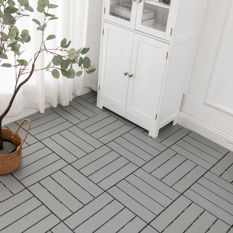 Scratch-resistant terrace boards Installable composite flooring tiles