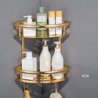 Gold 7-piece Bathroom Accessory Set Vintage Bathroom Accessory Set