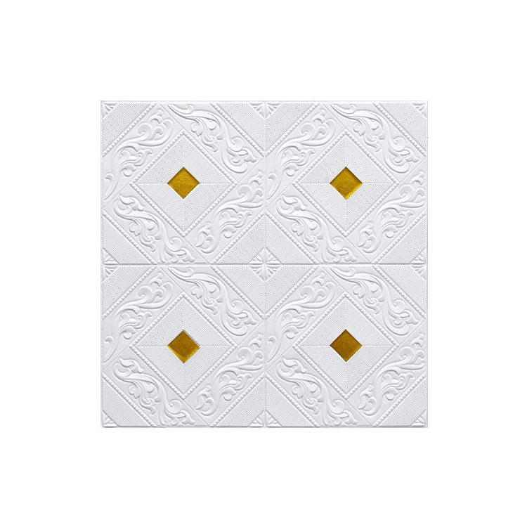 Modern Tin Backsplash Cover Three-Dimensional Printing Wall Ceiling Panel