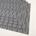 Waterproof Plastic Floor Rectangular Fabric Look Square Edge Floor Tile