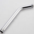 Silver Square Double Shower Head Modern Water Filtration Wall-Mounted Shower Head