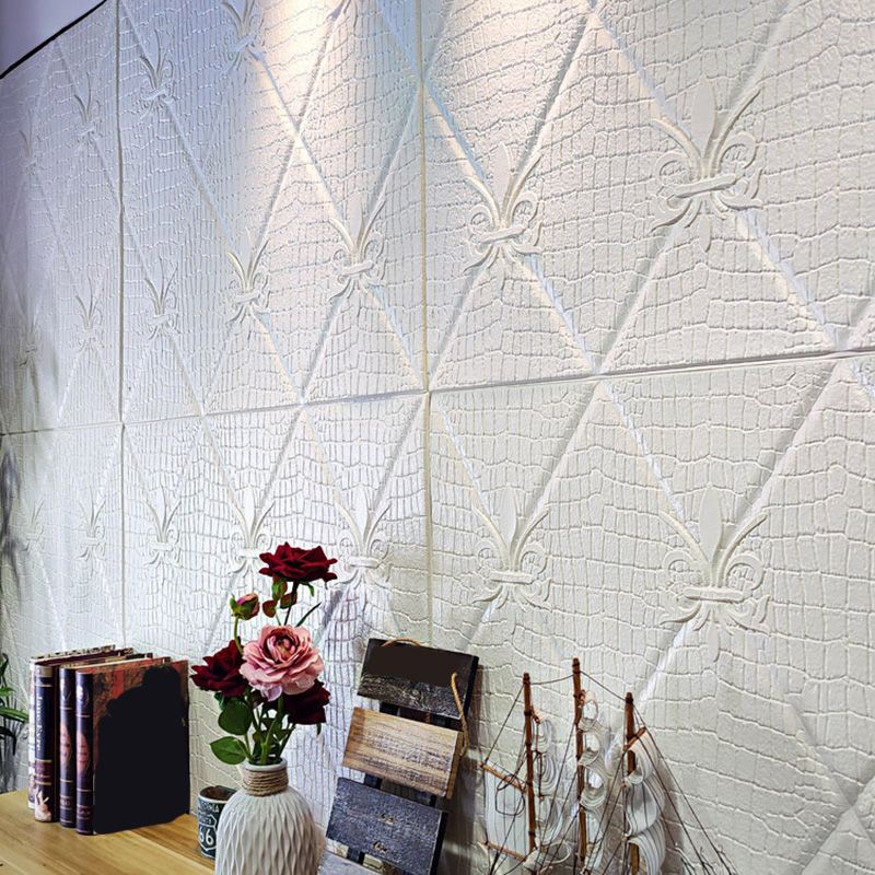 Industrial Wall Board 3D Print Bathroom and Living Room Wall Panel Set of 1