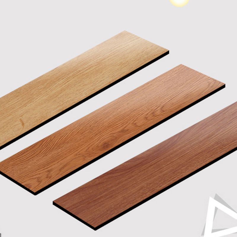 Rectangle PVC flooring Peel and Stick Smooth Woodlook Vinyl floor