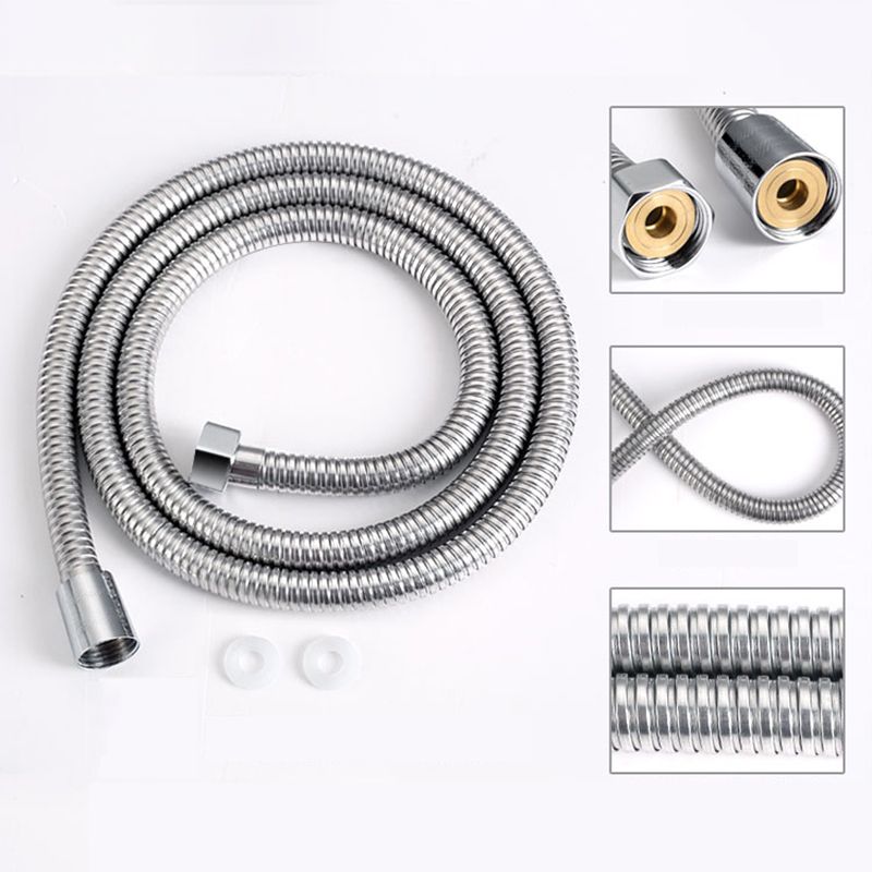 Modern Showerhead Adjustable Spray Pattern Round Showerhead