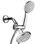Wall-mounted Dual Shower Traditional Round Dual Shower Heads