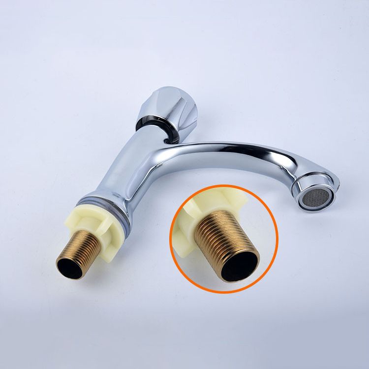 Modern Vessel Faucet Stainless Steel Low Arc Sink Faucet