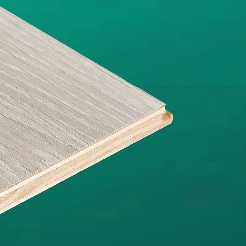 49"x8" width E0 natural solid wood laminate flooring, click-lock, waterproof