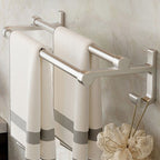 Modern Polished Chrome Bathroom Accessories Set Bath Shelf/Towel Holder/Paper Holder included
