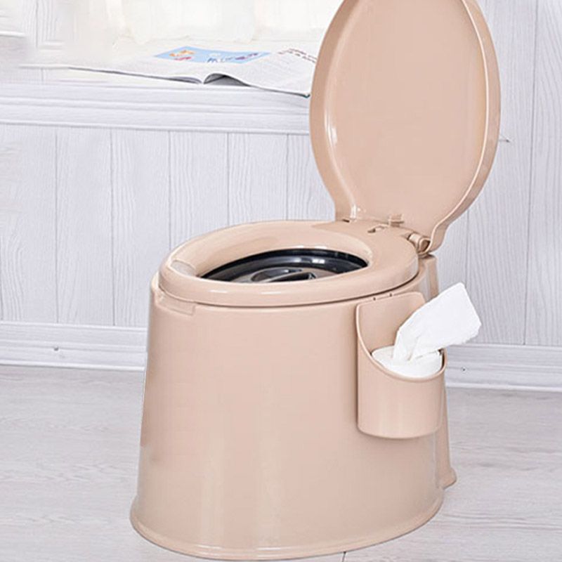 Modern Plastic Floor-Standing Toilet with Soft Close Seat for the Bathroom