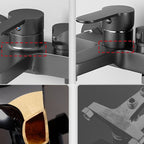 Contemporary Bath Filler Trim Wall Mounted Fixed Bath Fitting
