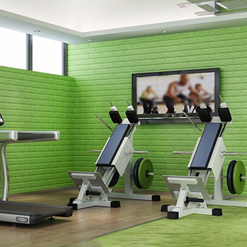 3D-embossed wall panels Color Waterproof Foam Interior wall tile