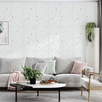 Contemporary Wall Ceiling Cartoon Print Peel and Stick Waterproof Wall Panel