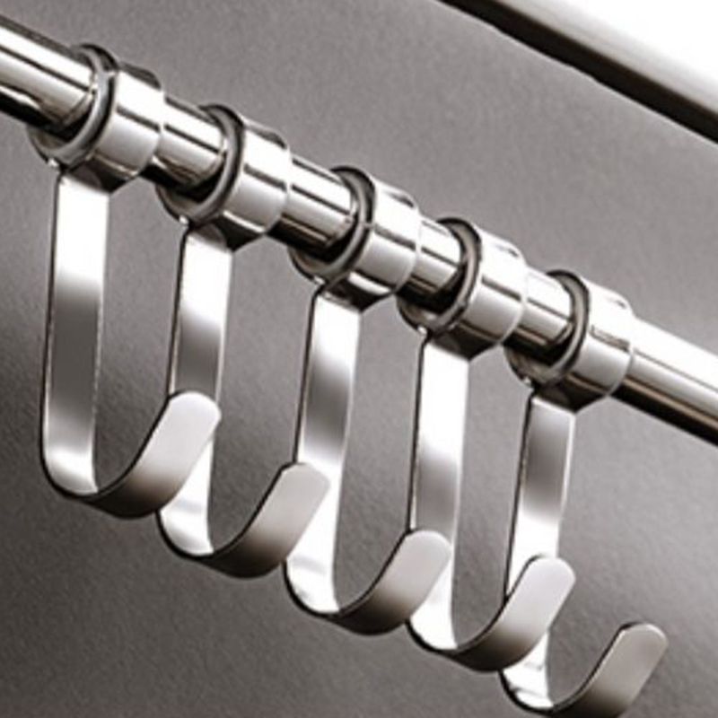 Modern Stainless Steel Towel Bar Bathroom Shelf Bathroom Accessories Set
