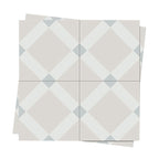 Indoor Vinyl Floor Peel and Stick Square Print Waterproof Vinyl Floor