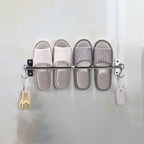 3-piece Stainless Steel Bathroom Accessory Set Modern Chrome Object Stand