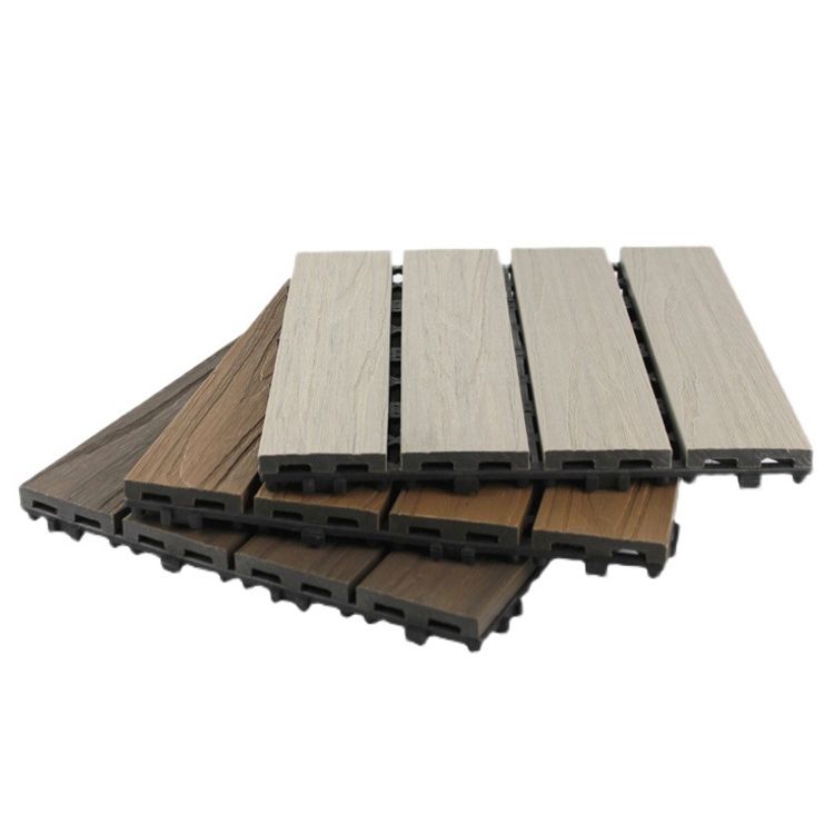 Deck Plank drilled hardwood tiles exterior flooring
