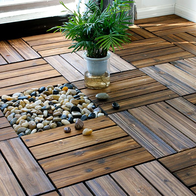 Traditional Wood Parquet Click-Lock Non-Slip Wood Flooring