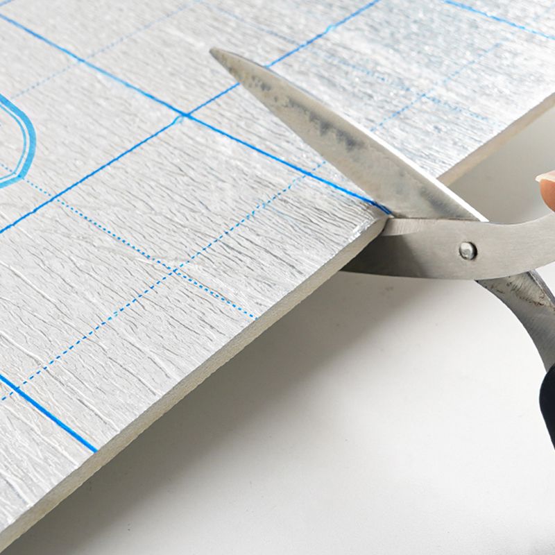 Modern Splash Protection Panels Single Color Removable and Adhesive Waterproof Wall Covering